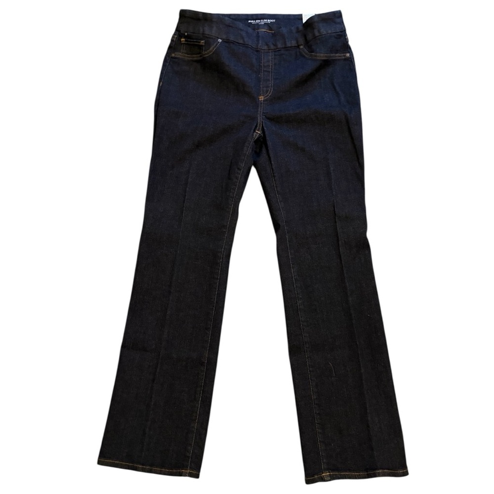 NWOT Chico's Deep Indigo Boot Cut Jeans - Picture 3 of 5